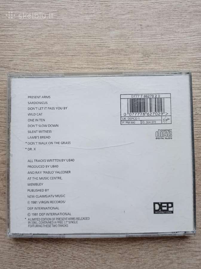 Ub 40 CD plokštelė - nuotraukos Nr. 8