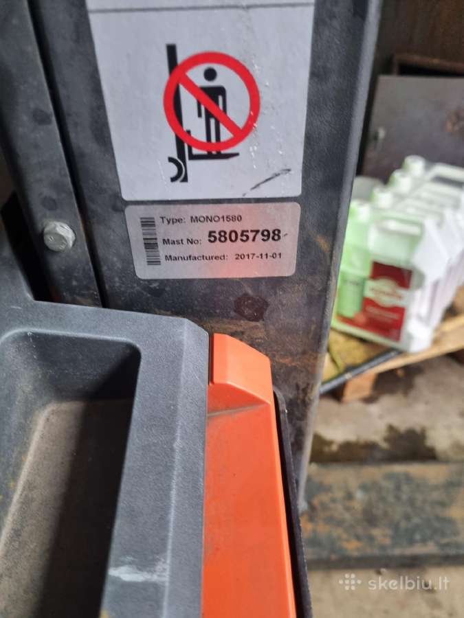 Toyota Swe080l Elektriniai krautuvai - nuotraukos Nr. 4