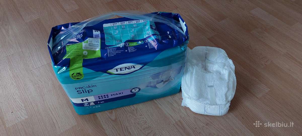 Parduodamos Tena ir Seni sauskelnės suaugusiems