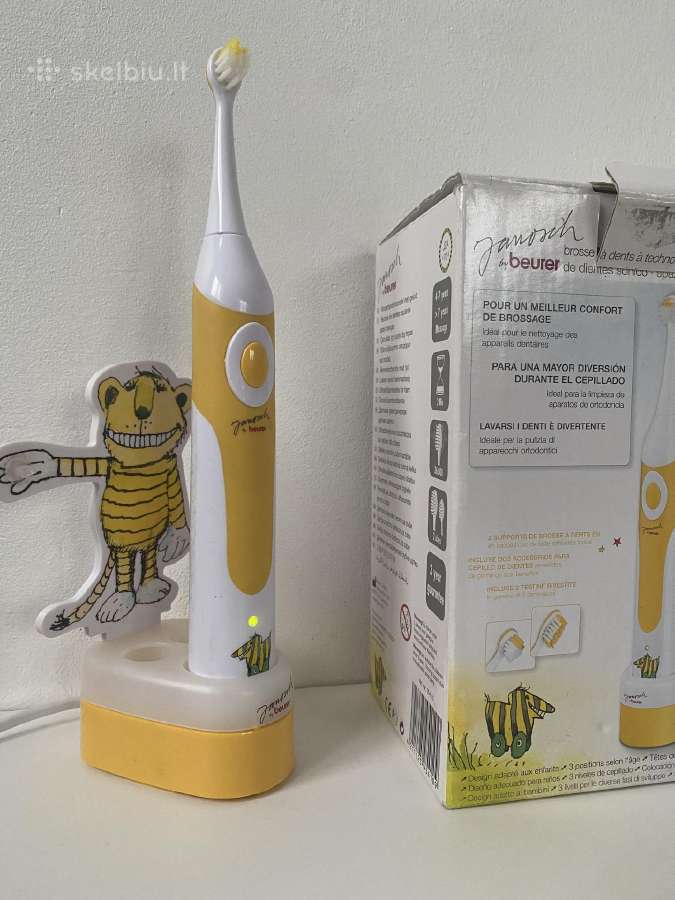 Beurer x Janosch elektrinis dantų šepetėlis+dovana - nuotraukos Nr. 3