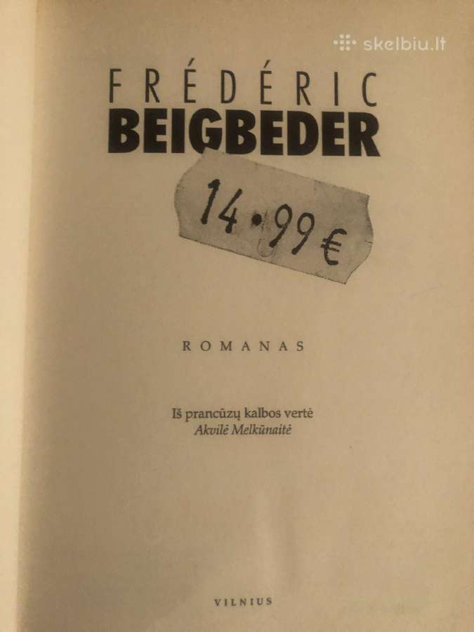 Frederic beigbeder - '14,99 ' - nuotraukos Nr. 2