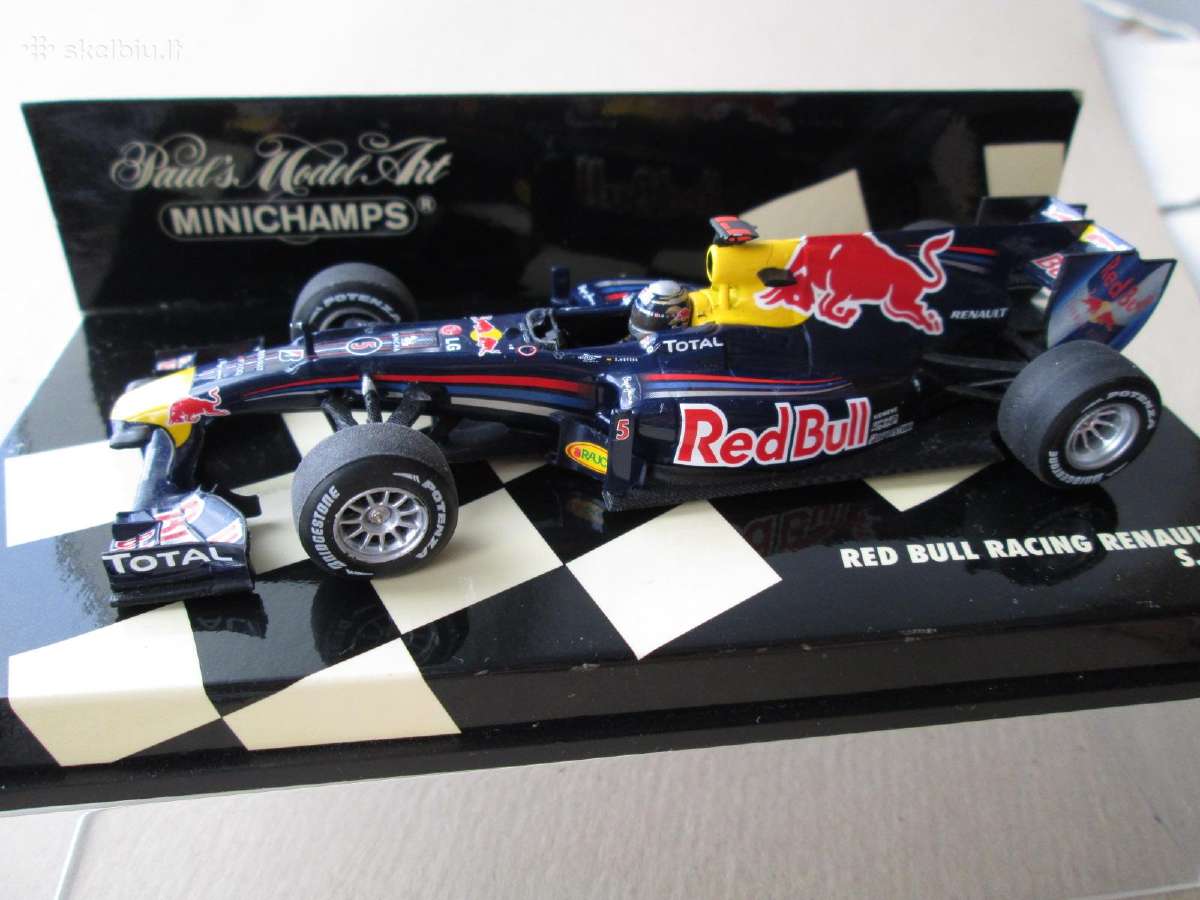 Vettel 2010 Red Bull Racing Renault Minichamps - nuotraukos Nr. 2