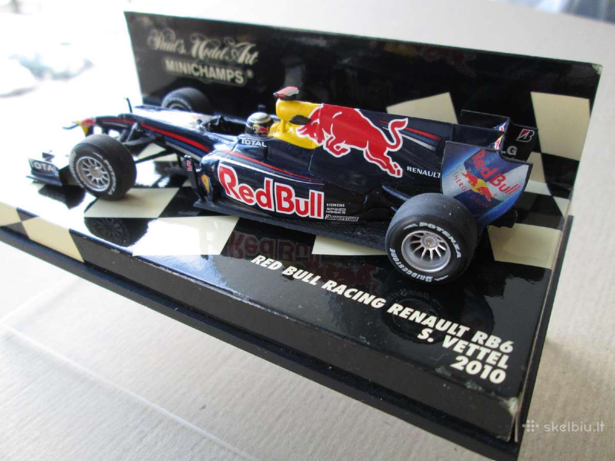 Vettel 2010 Red Bull Racing Renault Minichamps - nuotraukos Nr. 3