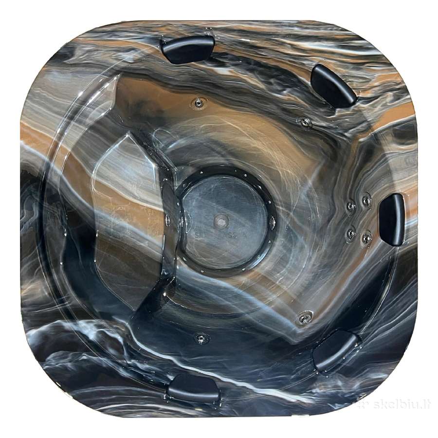 "Marble" akrilinis kubilas, integruota krosnelė - nuotraukos Nr. 13