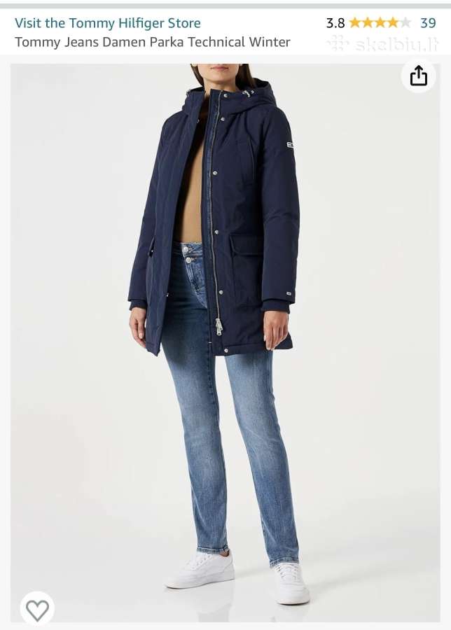 Parduodama Tommy jeans striukė