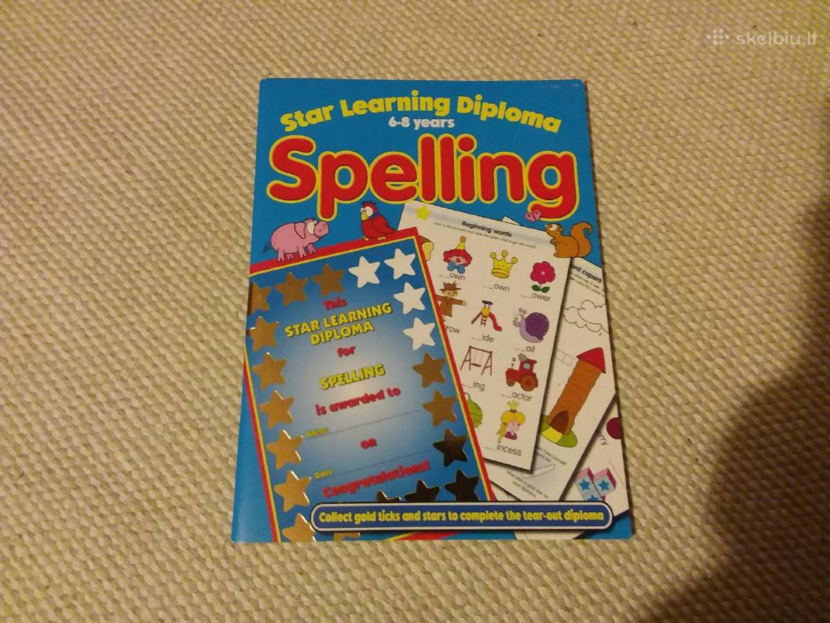 Star Learning Diploma: Spelling (6-8 Years)
