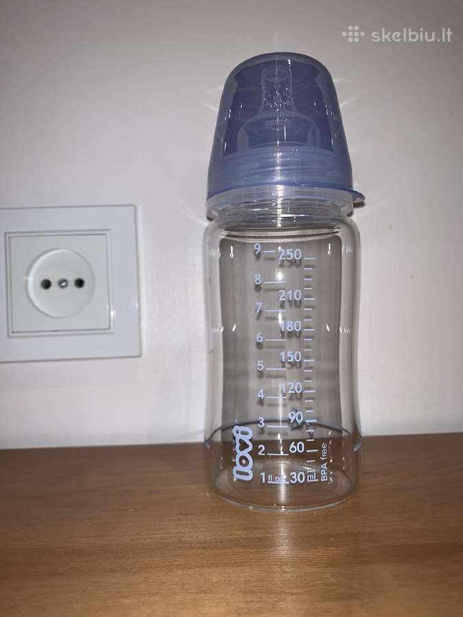 Naujas stiklinis 250ml buteliukas nuo dieglių - nuotraukos Nr. 3