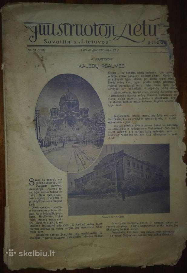 1298. Iliustruotoji Lietuva antikvarinis-kolekcini - nuotraukos Nr. 5