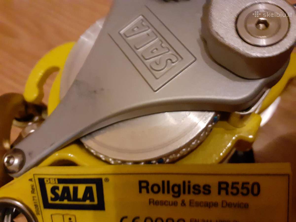 Dbi Sala Rollgliss R550 Gelbėjimo ir nusileidimo - nuotraukos Nr. 5