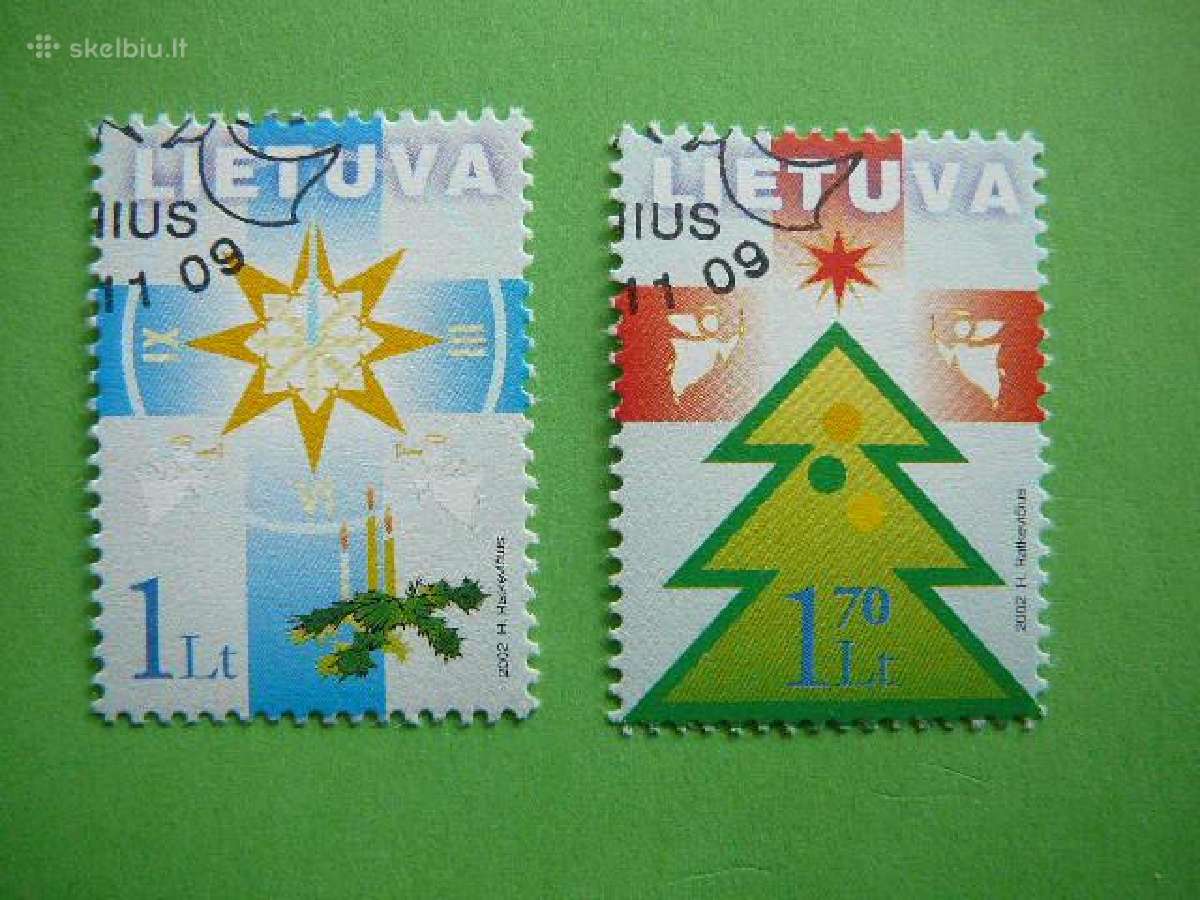 Lietuva 2002 Sventos Kaledos antsp. lit804a