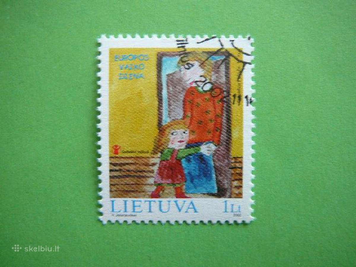 Lietuva 2002 Vaiko diena antsp. lit806a