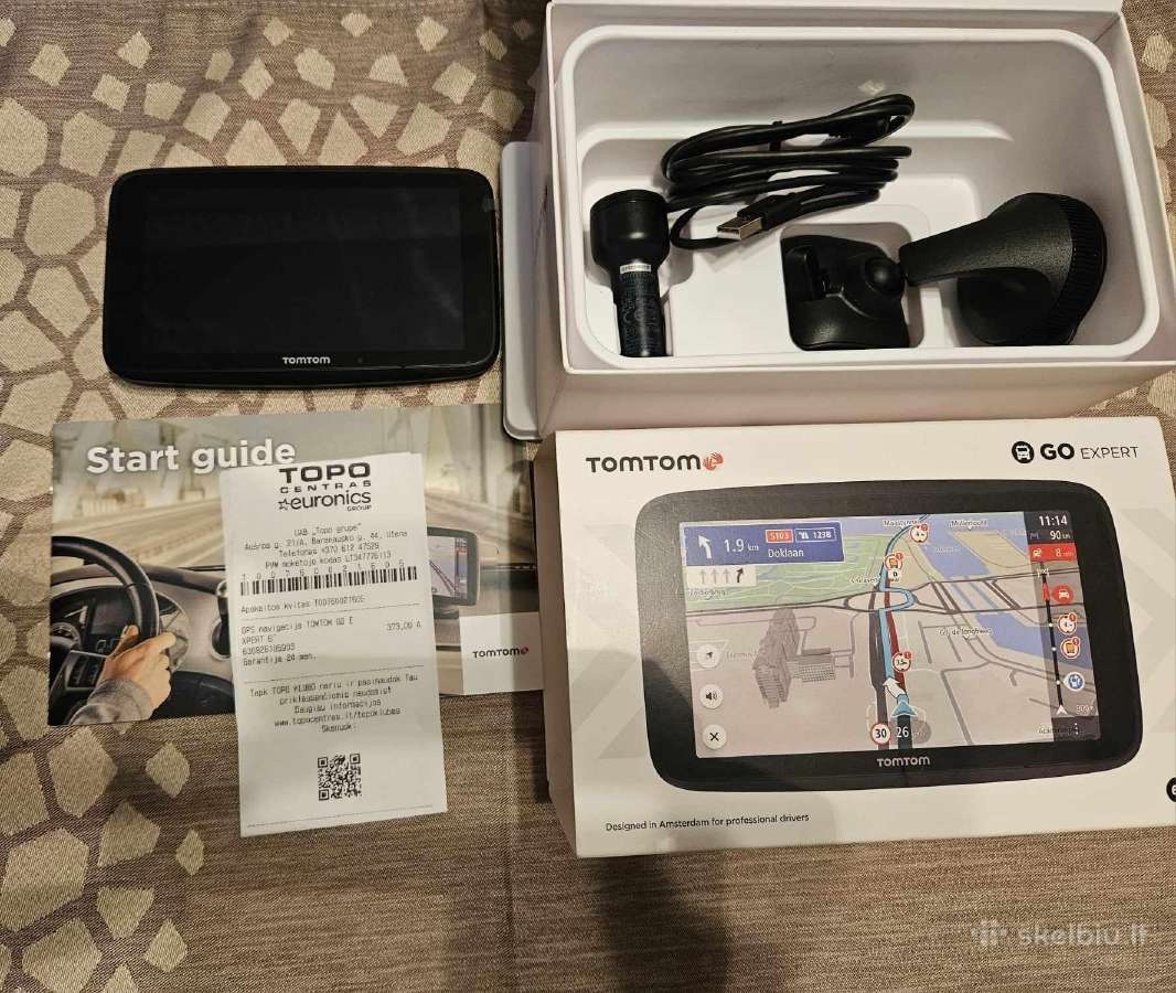 Navigavija Tomtom Go Expert 6