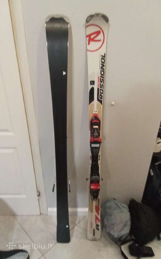 Naudotos Rossignol slidės 156 ilgio