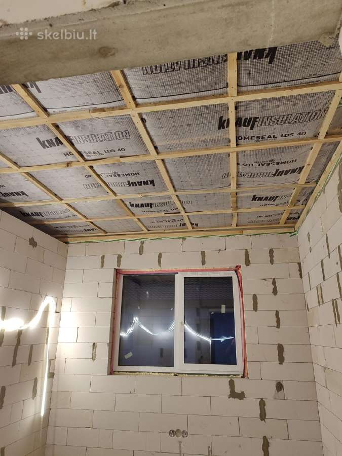 Sienų tinkavimas, perdangos šiltinimas - nuotraukos Nr. 31
