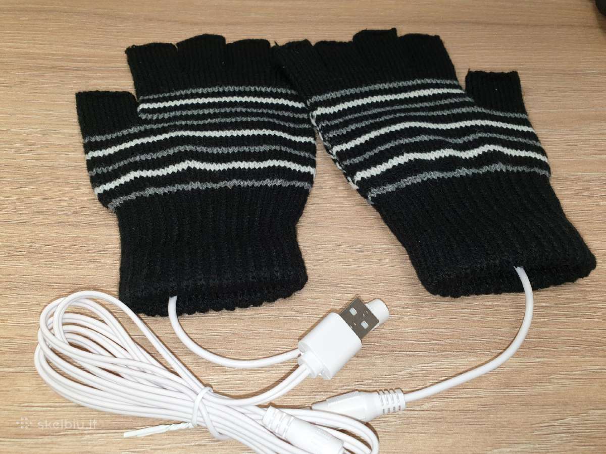 Sildomos medziagines pirstines,unisex,one size - nuotraukos Nr. 3