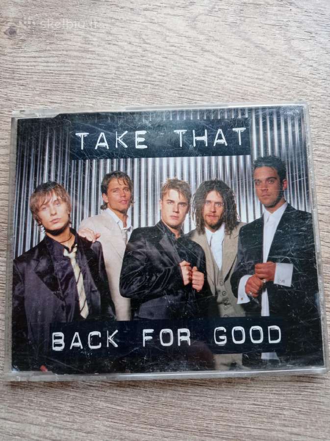 CD plokštelė "Take That" "Back for good"