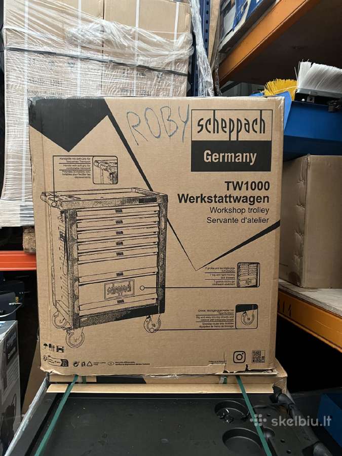 Įrankių vežimėlis su įrankiais Scheppach Tw1000 - nuotraukos Nr. 6