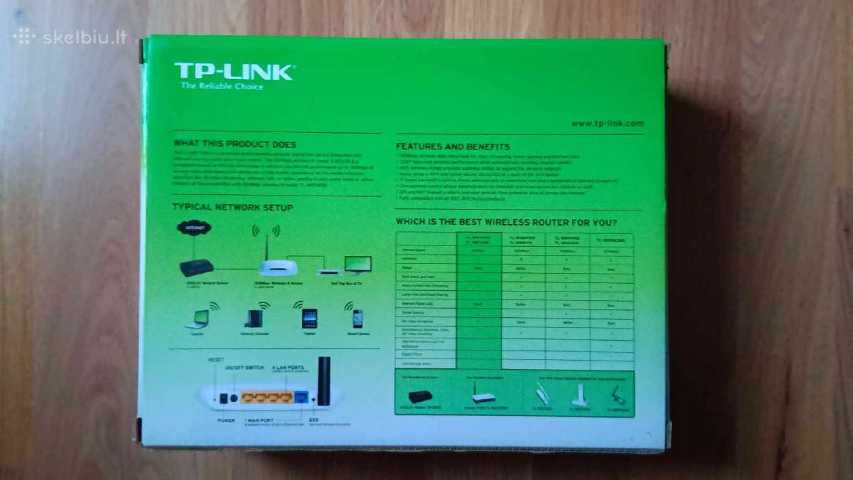 Maršutizatoriai / Routeris Tp-link,d- Link,linksys - nuotraukos Nr. 2