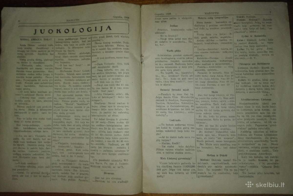 Margutis Chicago 1928 m. kolekcinis mėnraštis - nuotraukos Nr. 3