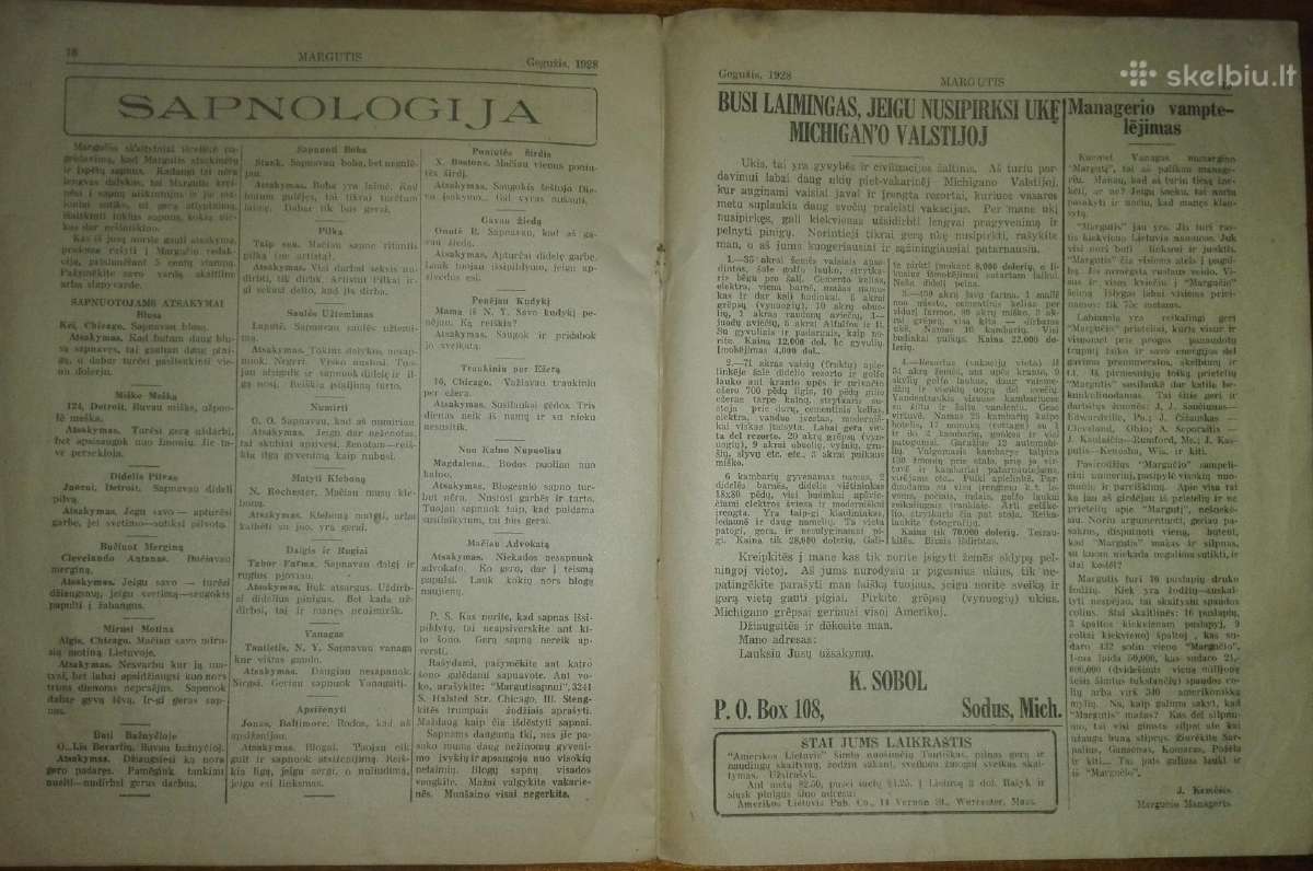 Margutis Chicago 1928 m. kolekcinis mėnraštis - nuotraukos Nr. 5