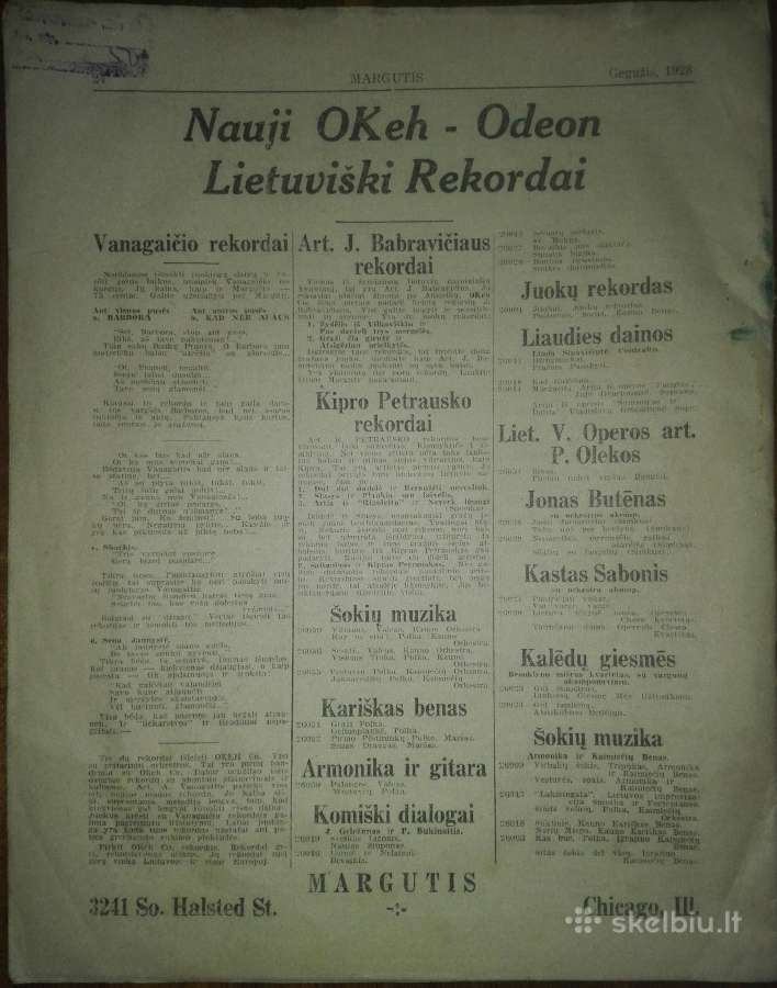 Margutis Chicago 1928 m. kolekcinis mėnraštis - nuotraukos Nr. 6