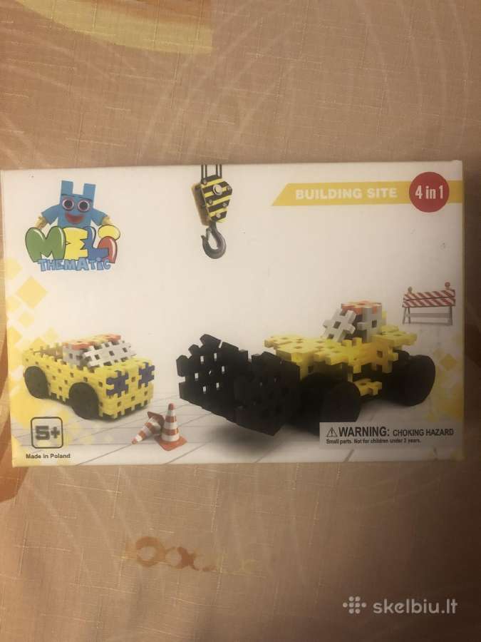 Vaikiškas konstruktorius nuo 3 metų