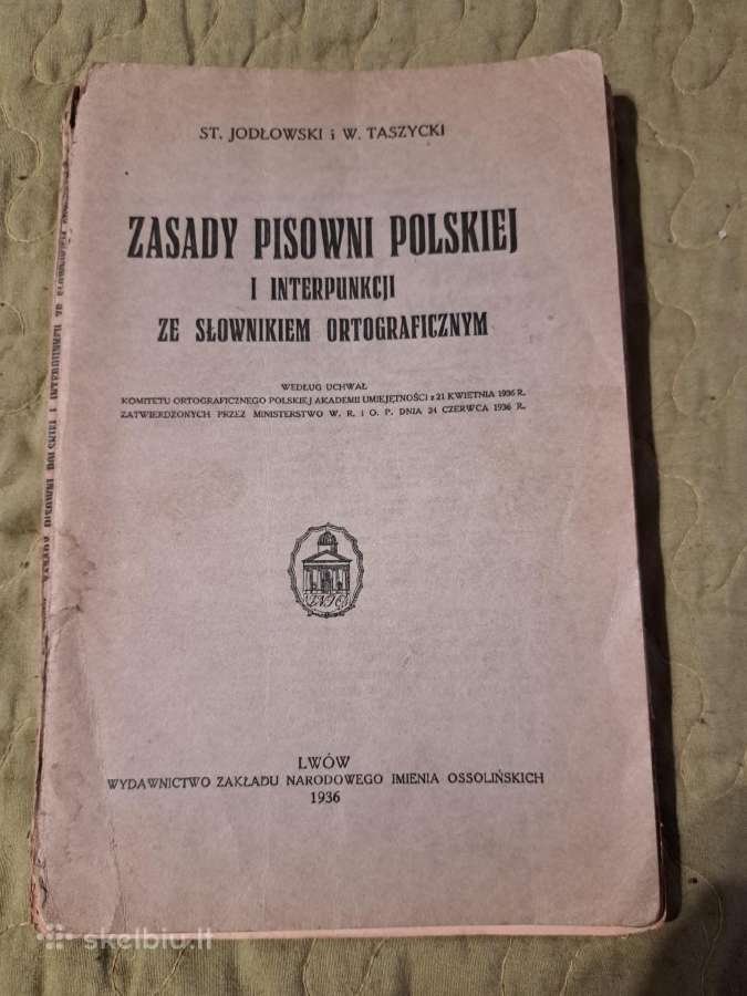 Lenkų kalbos rašybos ir skyrybos