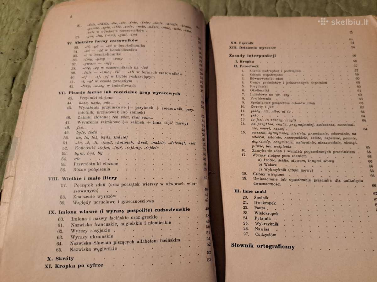 Lenkų kalbos rašybos ir skyrybos - nuotraukos Nr. 7