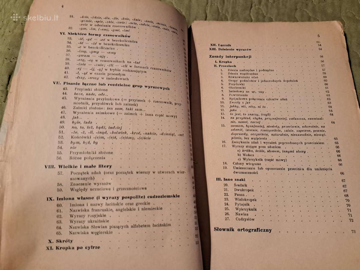 Lenkų kalbos rašybos ir skyrybos - nuotraukos Nr. 8