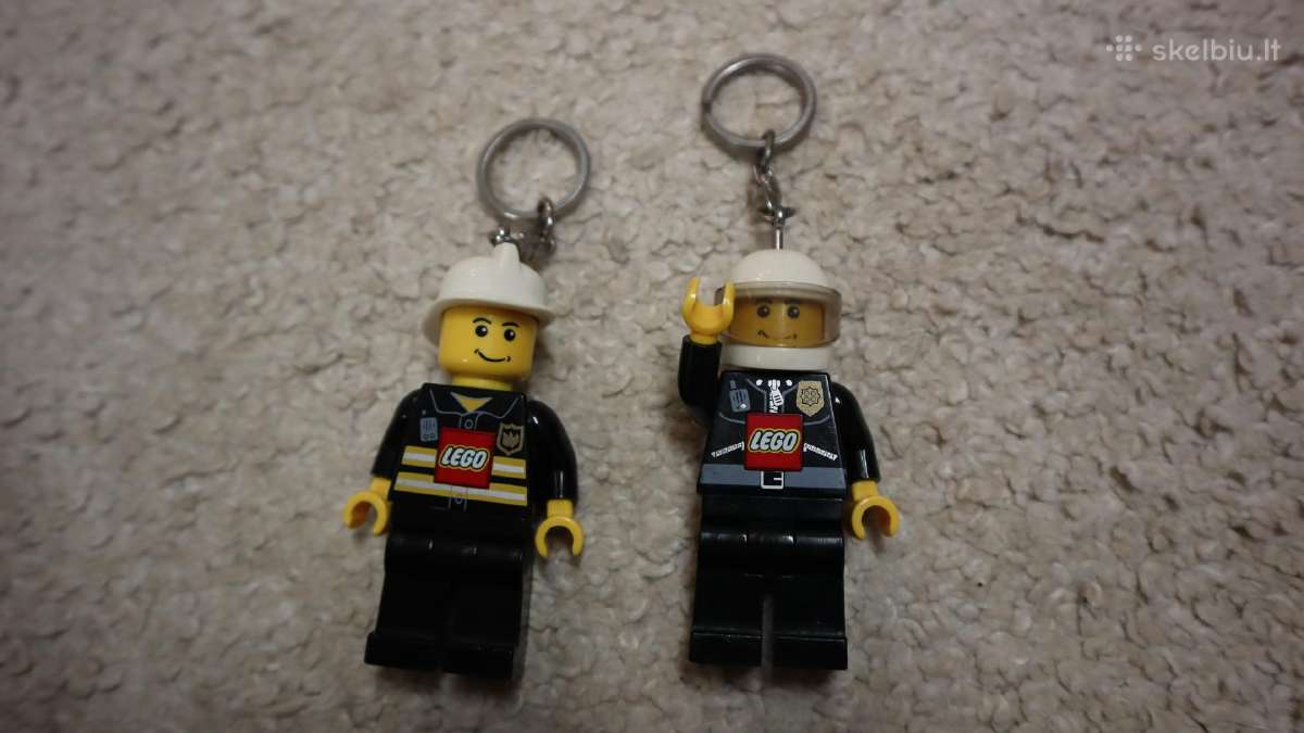 Lego raktų pakabukai/prožektoriai
