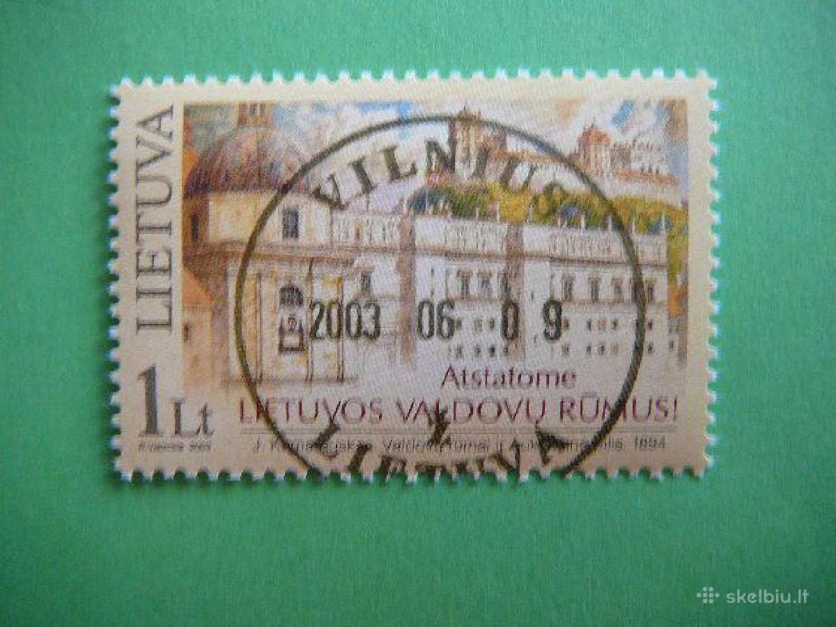 Lietuva 2003 Valdovu rumai antsp. lit817a