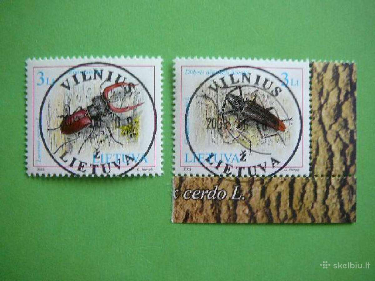 Lietuva 2003 Vabalai antsp. lit819a