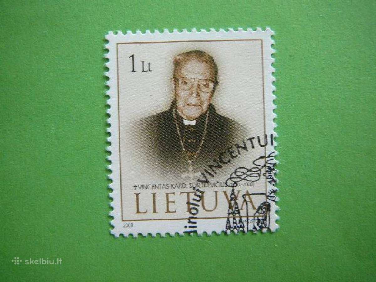 Lietuva 2003 Kardinolas antsp. lit827a