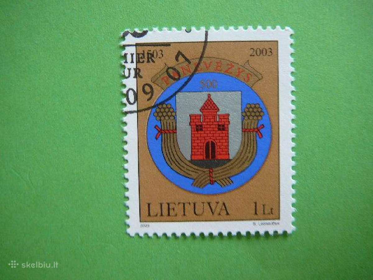 Lietuva 2003 Panevezys antsp. lit828a