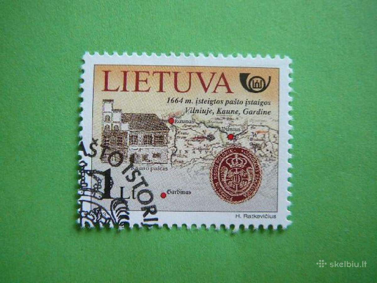 Lietuva 2003 Pastas antsp. lit829a