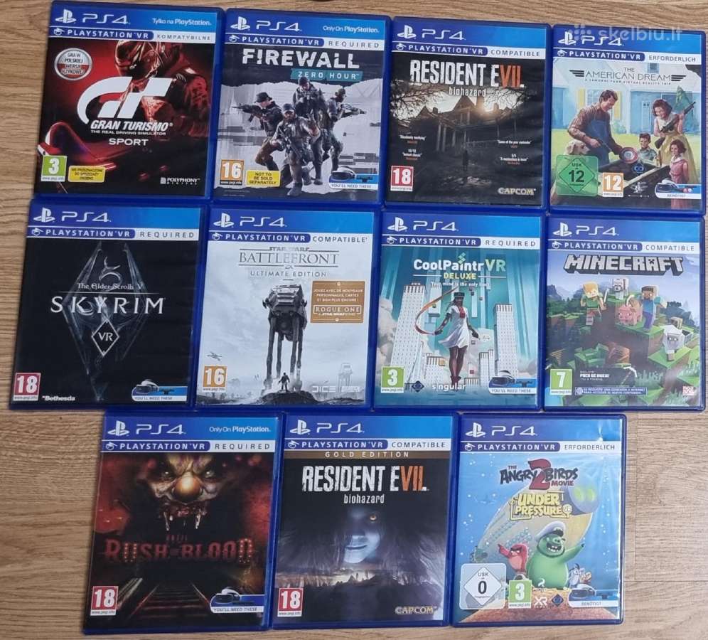 Vr žaidimai Ps4