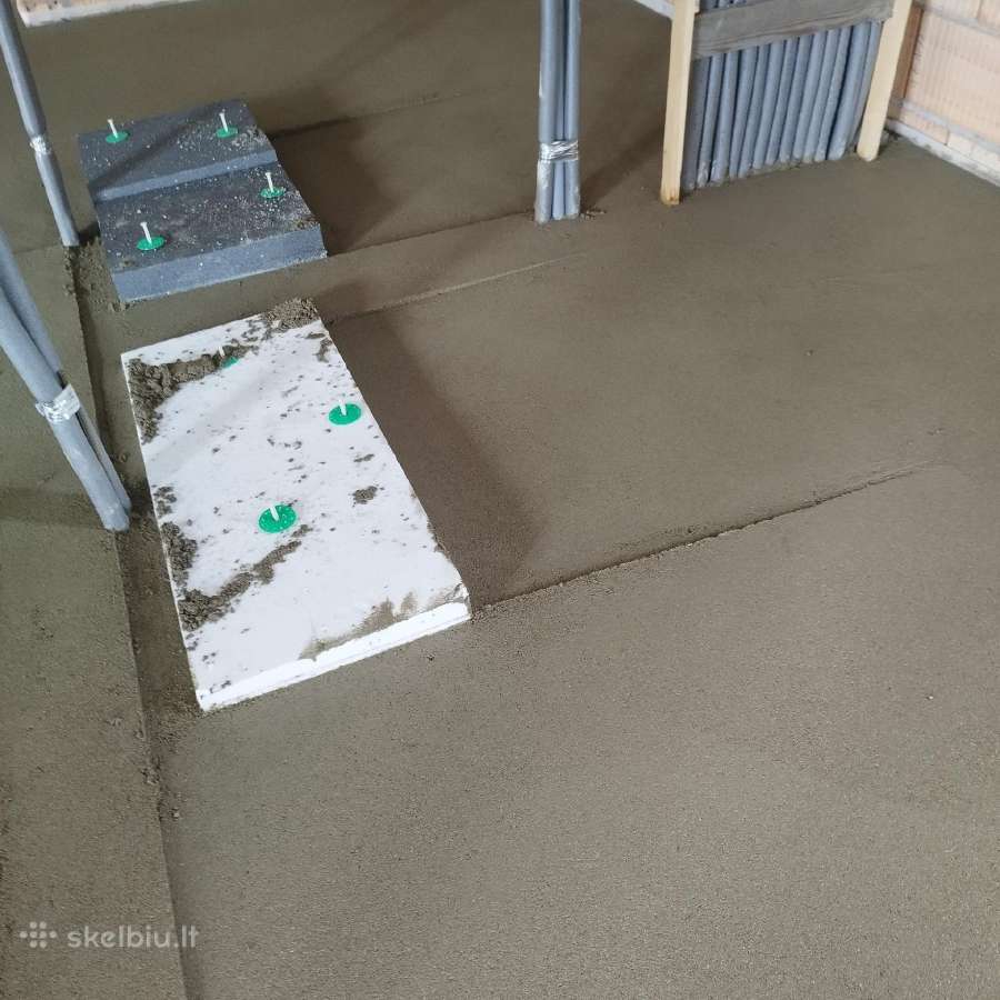 Grindų betonavimas bei paruošimo darbai - nuotraukos Nr. 3