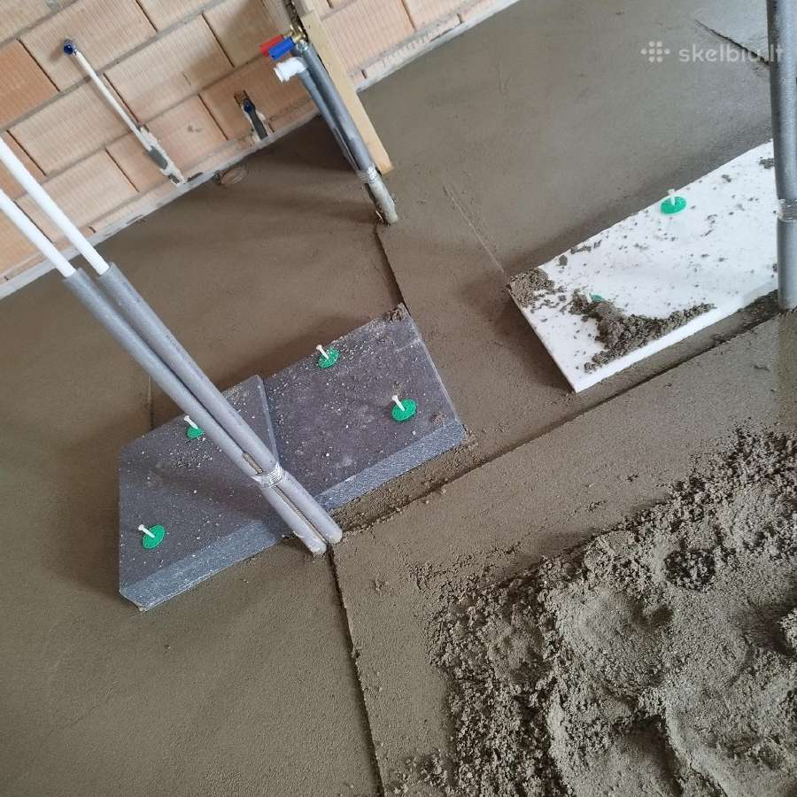 Grindų betonavimas bei paruošimo darbai - nuotraukos Nr. 6