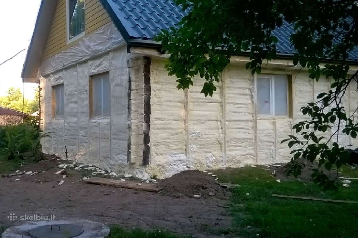 Šiltinimas poliuretano putomis. Kokybės garantija! - nuotraukos Nr. 9