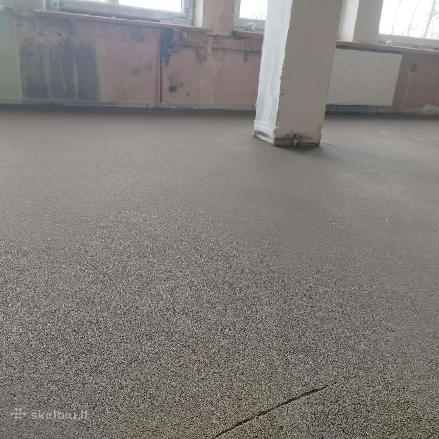 Grindų betonavimas bei paruošimo darbai - nuotraukos Nr. 14