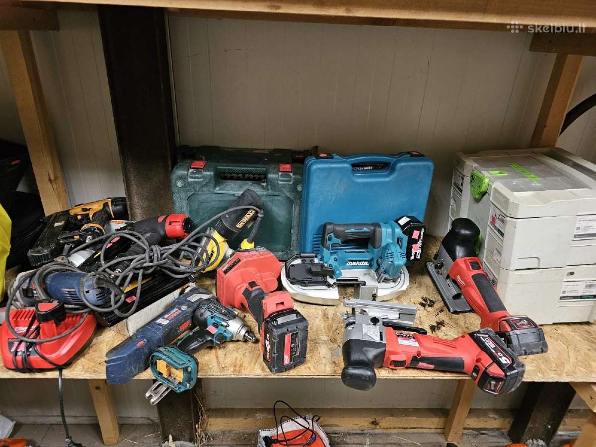 Prekiaujam įvairiais įrankiais Makita, Bosch ir TT - nuotraukos Nr. 13