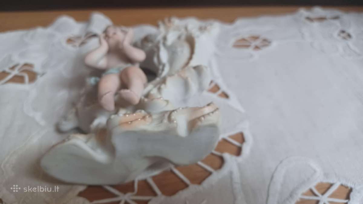 Antikvarinės biskvitinio porceliano vazelės - nuotraukos Nr. 4