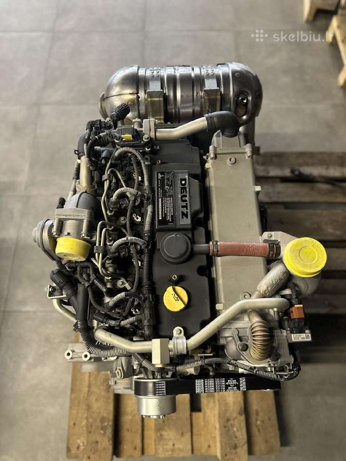 Deutz Variklis Tcd3.6l4 Manitou Mlt 741 Krautuvui - nuotraukos Nr. 5