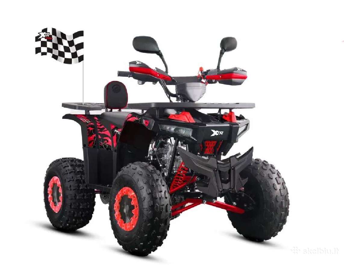 Benzininis keturratis XTR 017/8 1+1 Pro 125cc - nuotraukos Nr. 2