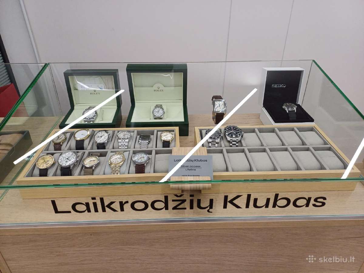 Laikrodžių Klubas Perka bei Parduoda Laikrodžius