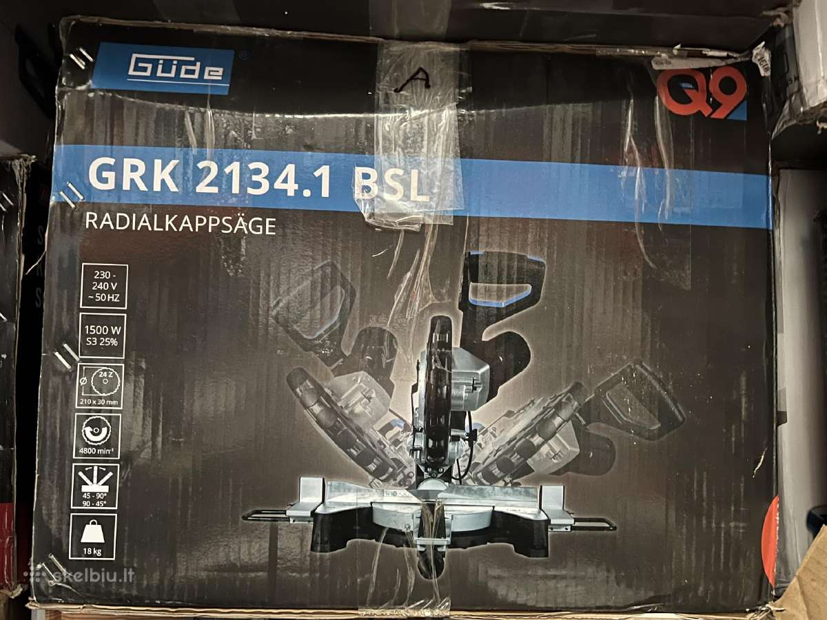 Skersinio pjovimo staklės Gude grk 2134.1 bsl - nuotraukos Nr. 5