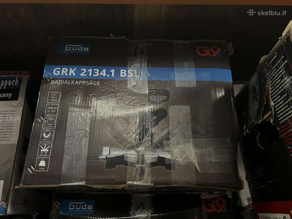 Skersinio pjovimo staklės Gude grk 2134.1 bsl - nuotraukos Nr. 6