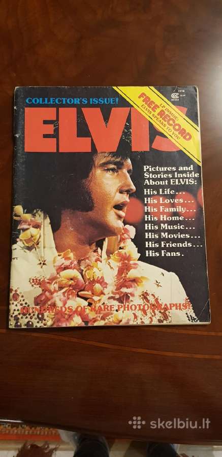 1978 m. kolekcinis žurnalo Elvis Presley leidimas!