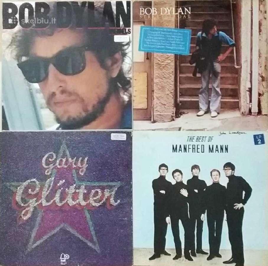 Vinilo plokštelių iš kolekcijos
