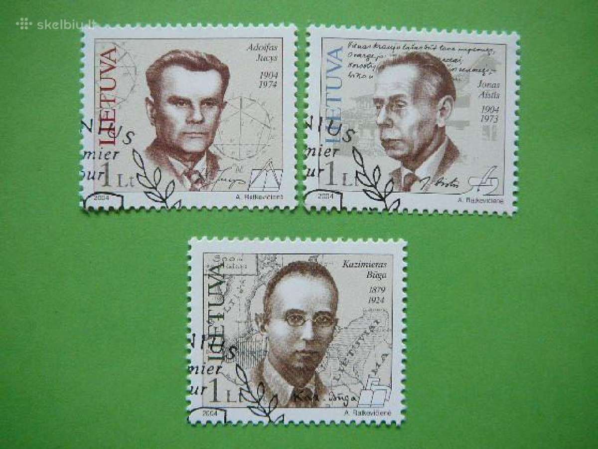 Lietuva 2004 Izymus zmones antsp. lit835/7a